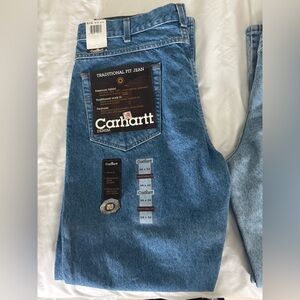 Carhartt Men's Relaxed Fit Denim Jeans - Blue